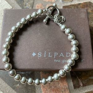 Silpada Silver Bead Bracelet